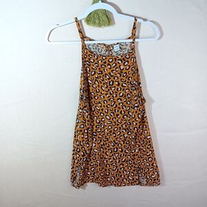 Old Navy 🐞Brown and Black Halter Top